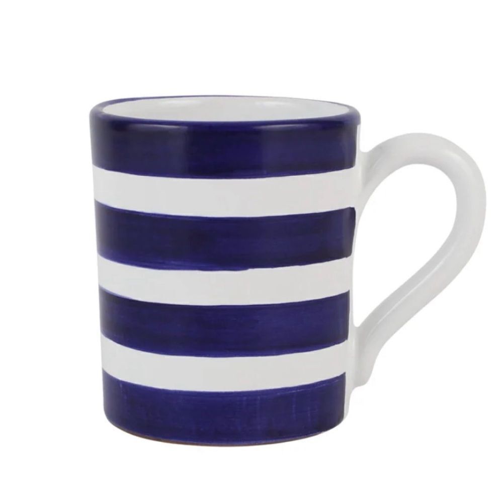 Rare Vietri Amalfitana Stripe Mug / price for ONE/ New